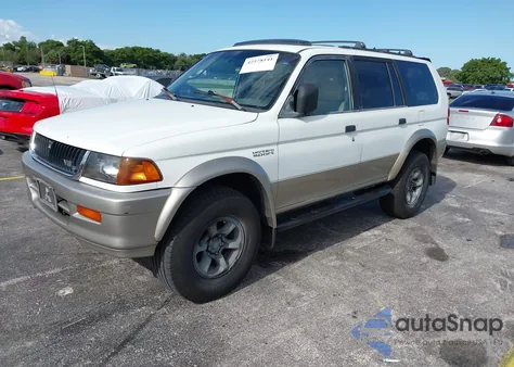 1998 Mitsubishi Montero Sport Xls из США, поврежденный, VIN JA4LS41P3WP042523